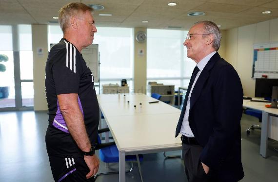 Le echan del Madrid y se venga: Florentino rabia y Ancelotti lamenta