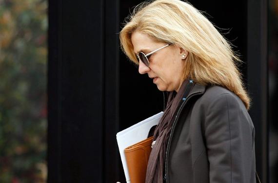La infanta Cristina llora mucho por el estado en el que se encuentra su padre
